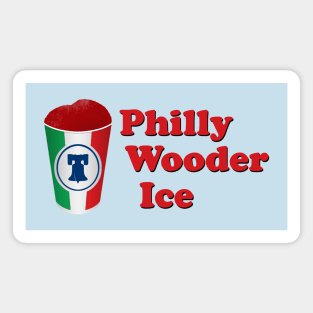 Philly Wooder Ice Magnet